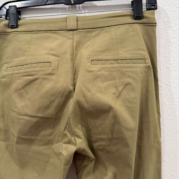 MNG BASICS OLIVE GREEN PANTS SIZE 4 - Picture 6 of 7